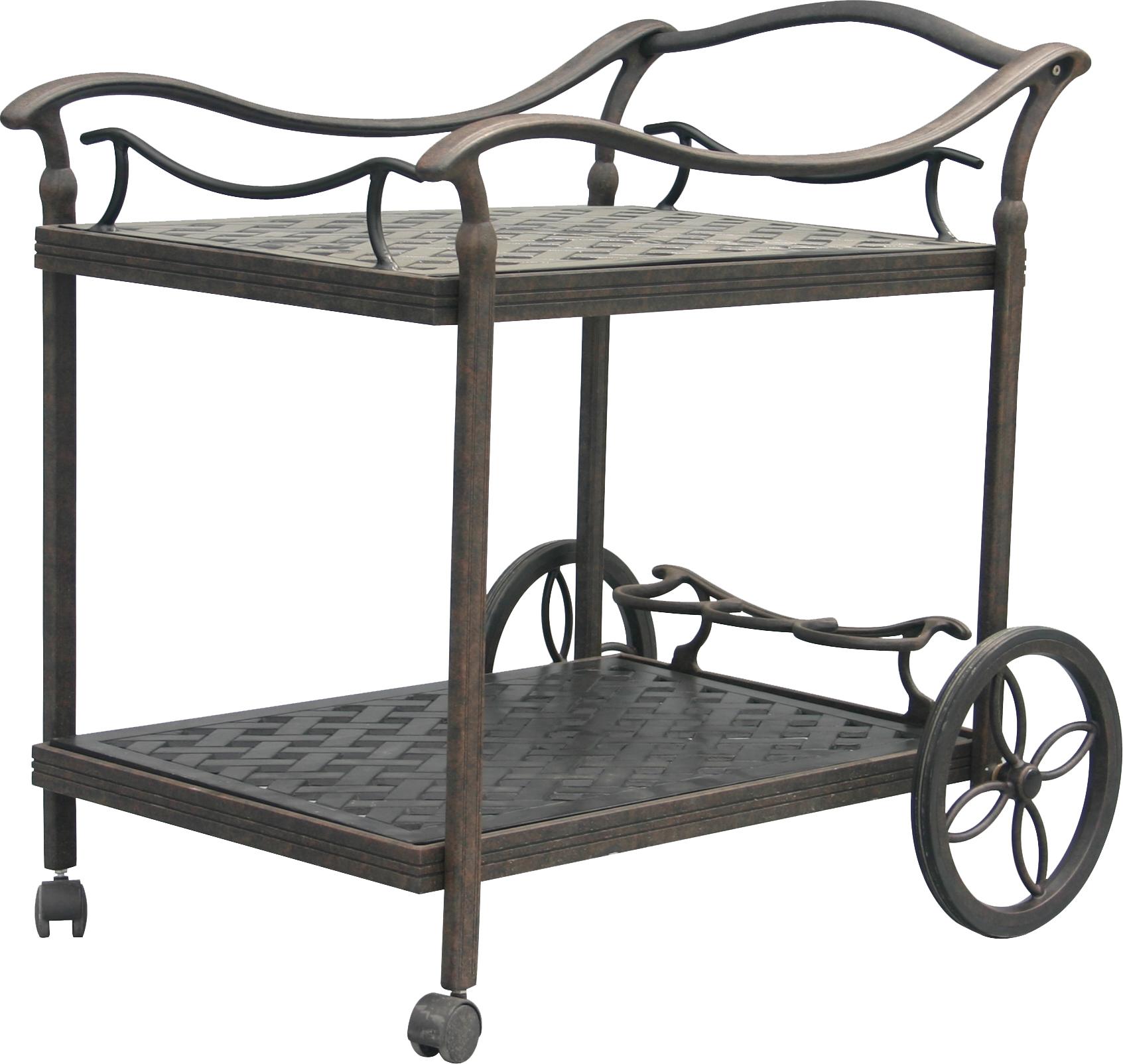 

    
CaliPatio Weave Tea Cart Weave Bronze TCART
