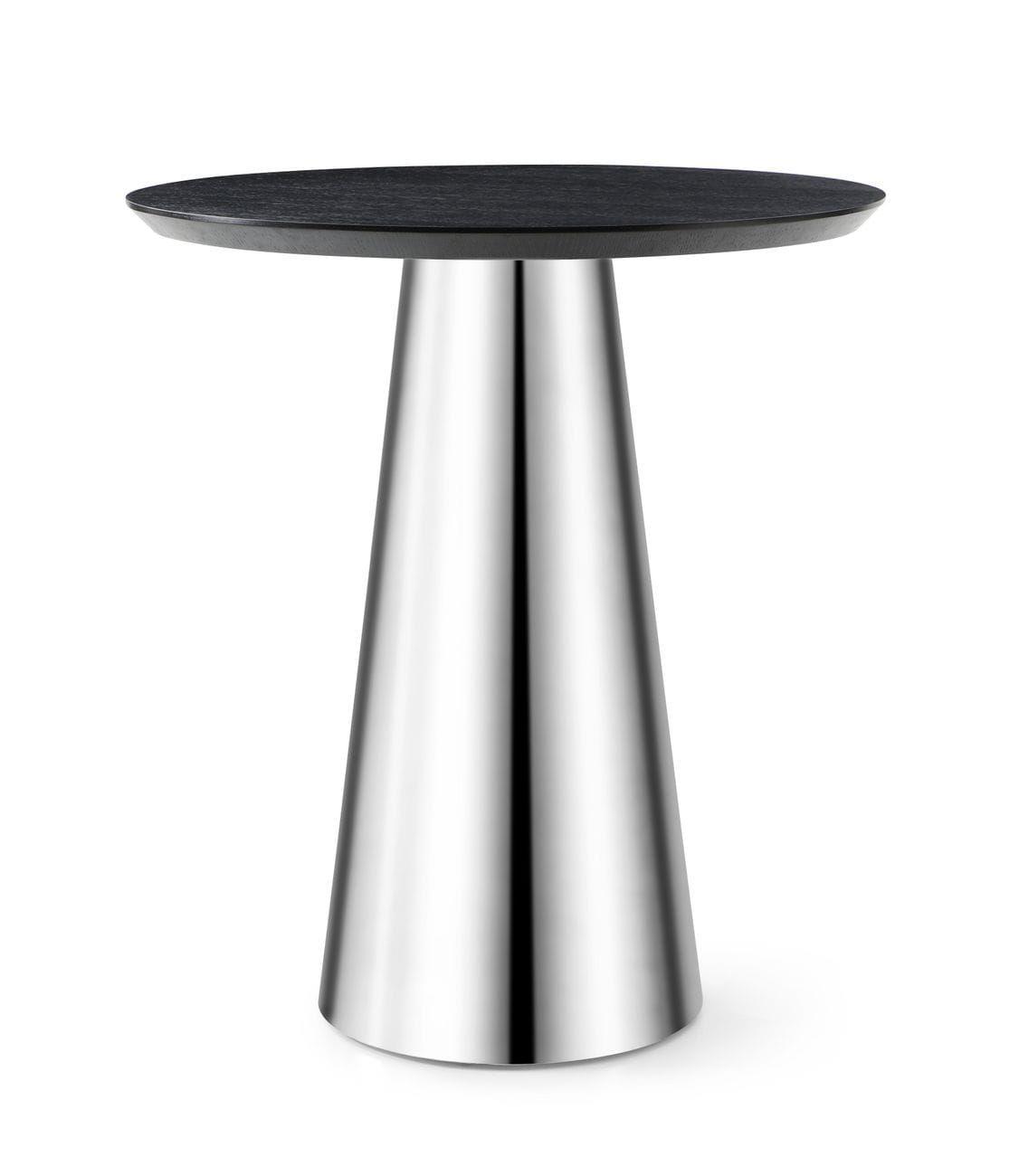 

    
Wenge Oak Top & Stainless Steel Bar Table Modrest Enbrook VIG Modern Industrial
