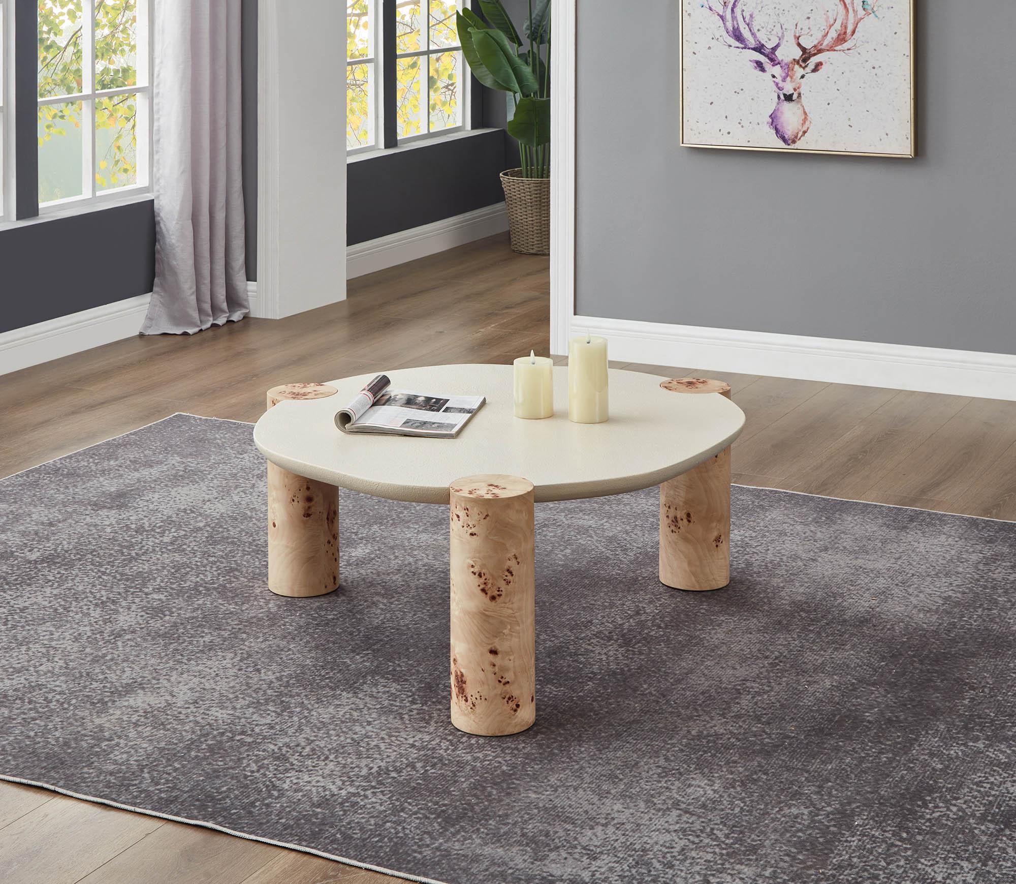 

    
White & Burl Coffee Table THOR 99037-CT Meridian Modern Contemporary
