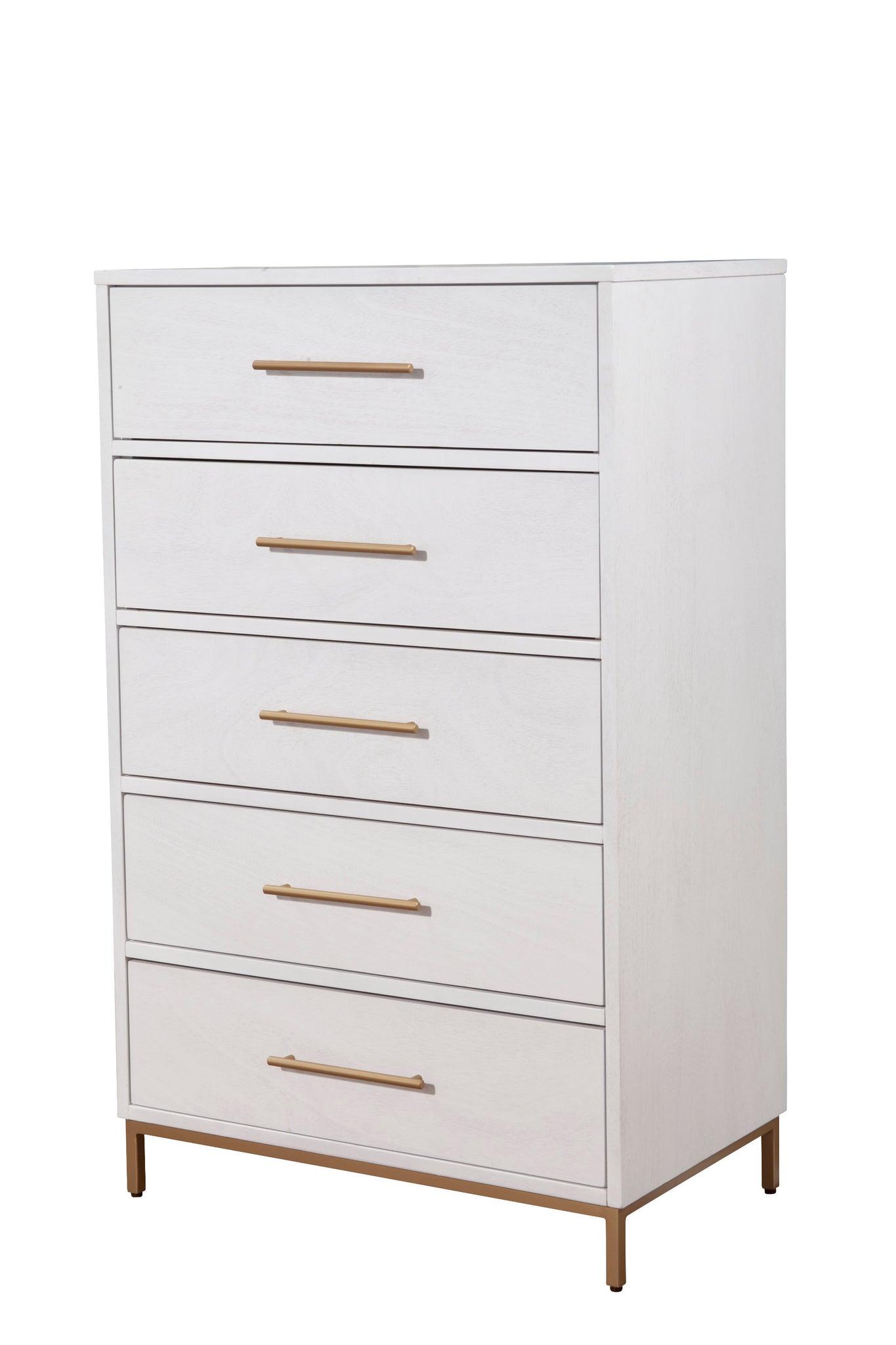 Contemporary Chest MADELYN 2010-05 in White 