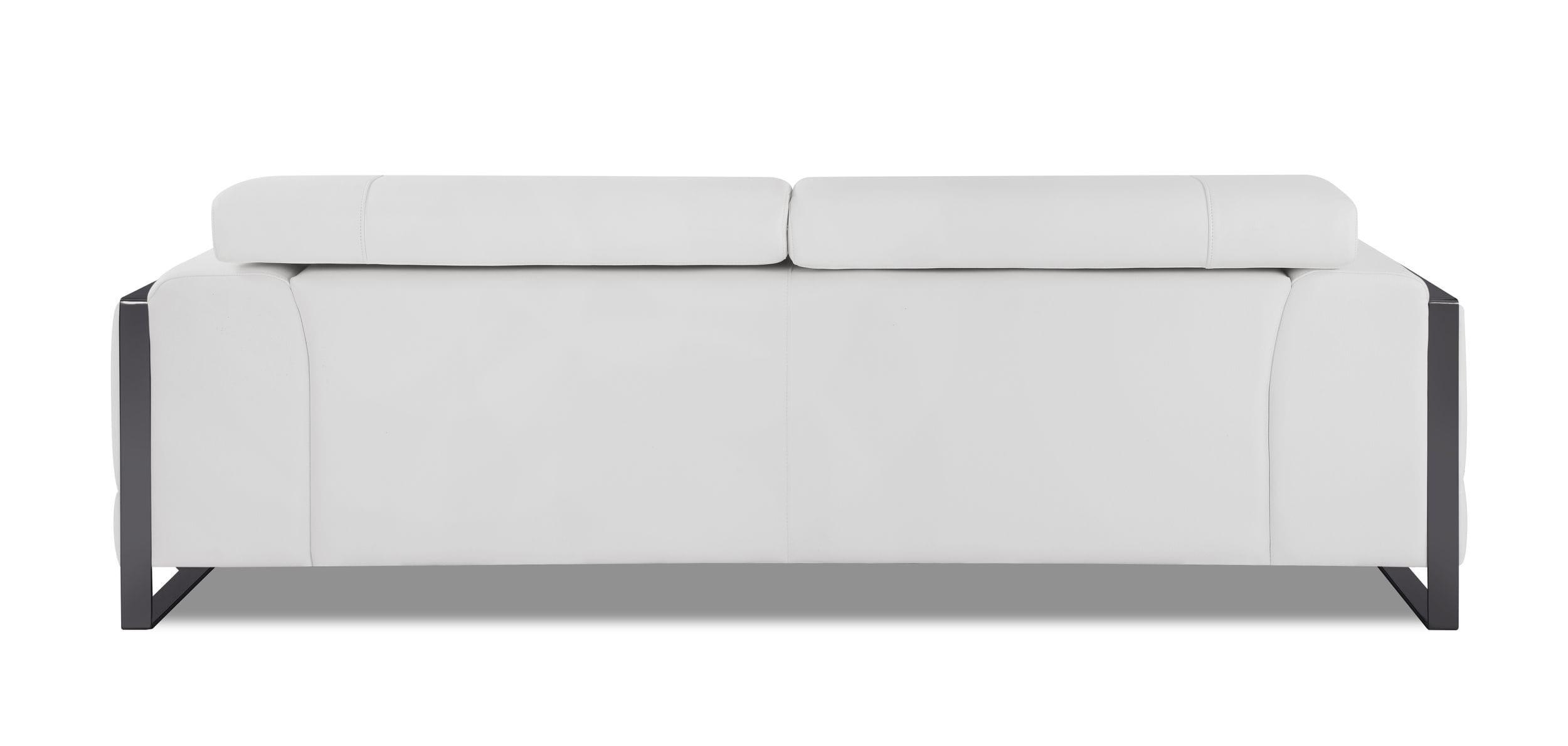 

        
Global United 903-WHITE Sofa White Genuine Italian Leatder 810036120975
