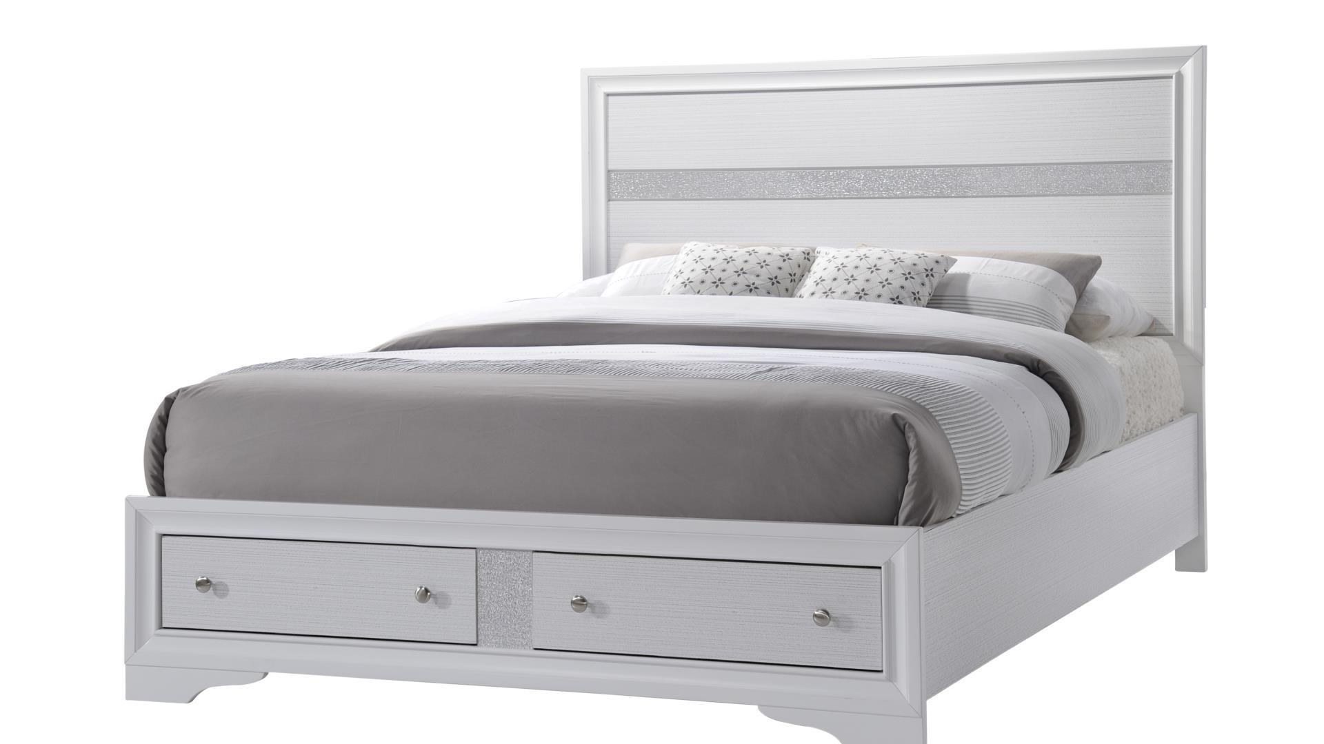 

    
Galaxy Home Furniture MATRIX Storage Bedroom Set White GHF-808857508027
