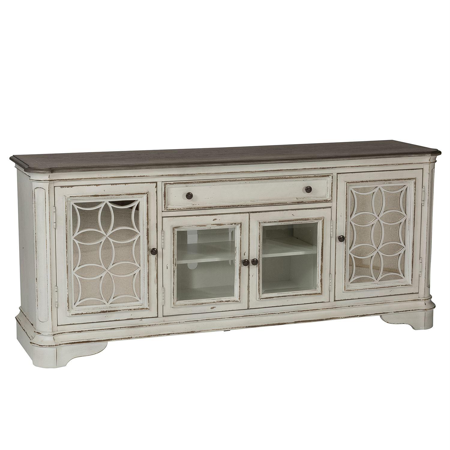 

                    
Liberty Furniture Magnolia Manor  (244-ENT) TV Stand TV Stand White  Purchase 
