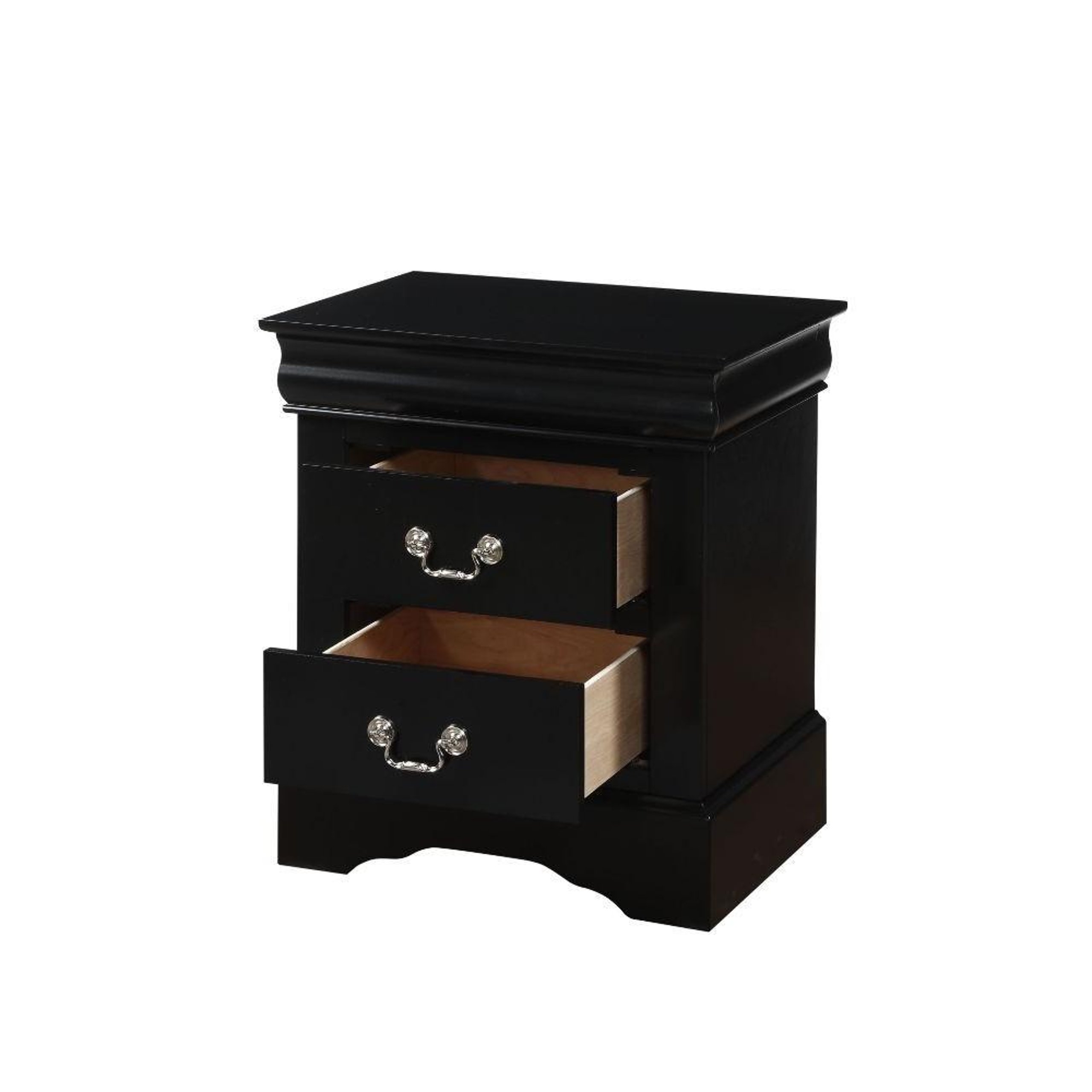 Contemporary Black Queen 5pcs Bedroom Set by Acme Louis Philippe III 19500Q-5pcs  – buy online on NY Furniture Outlet