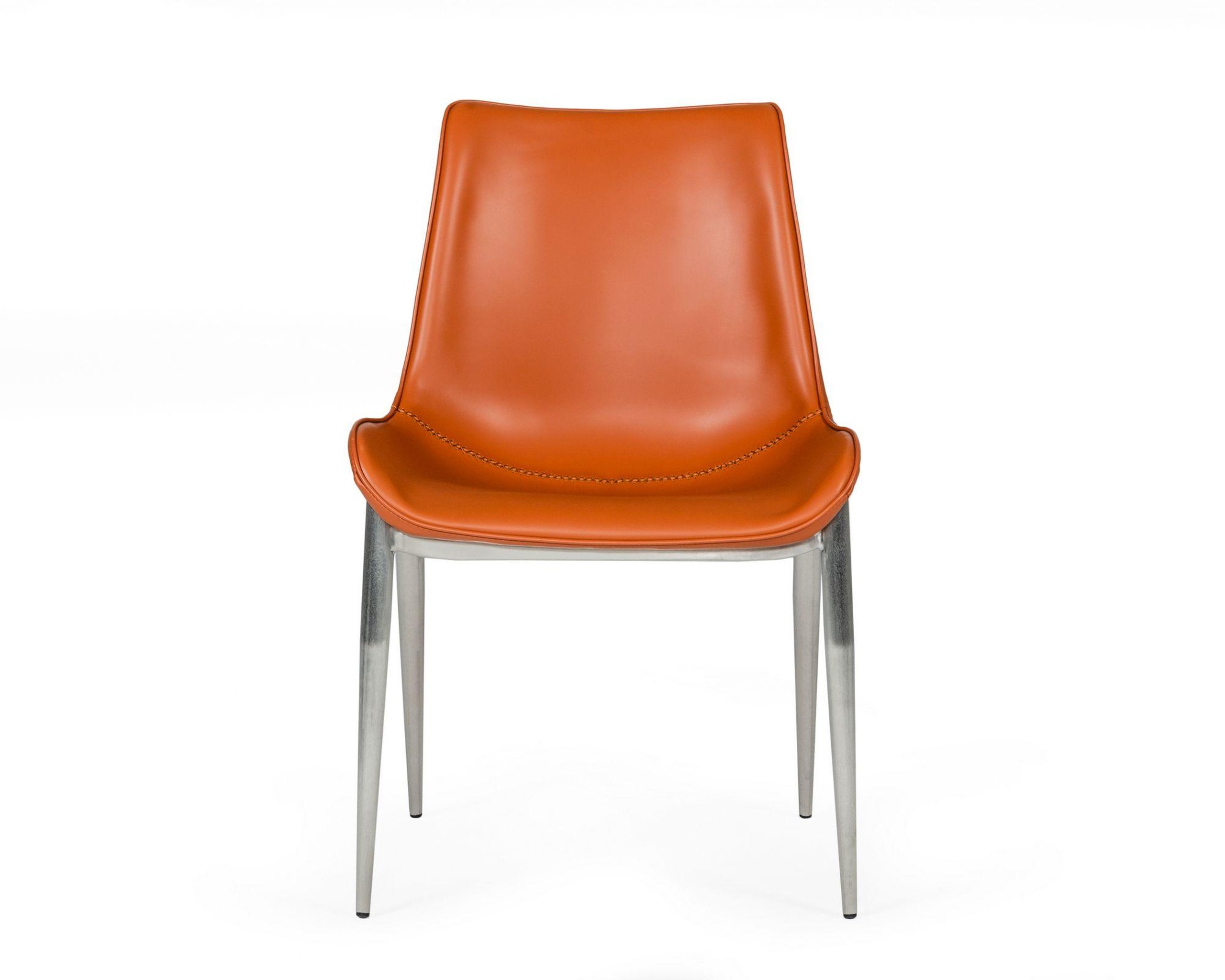Cognac Eco-Leather Dining Chair Set by VIG Modrest Holt – buy online on ...