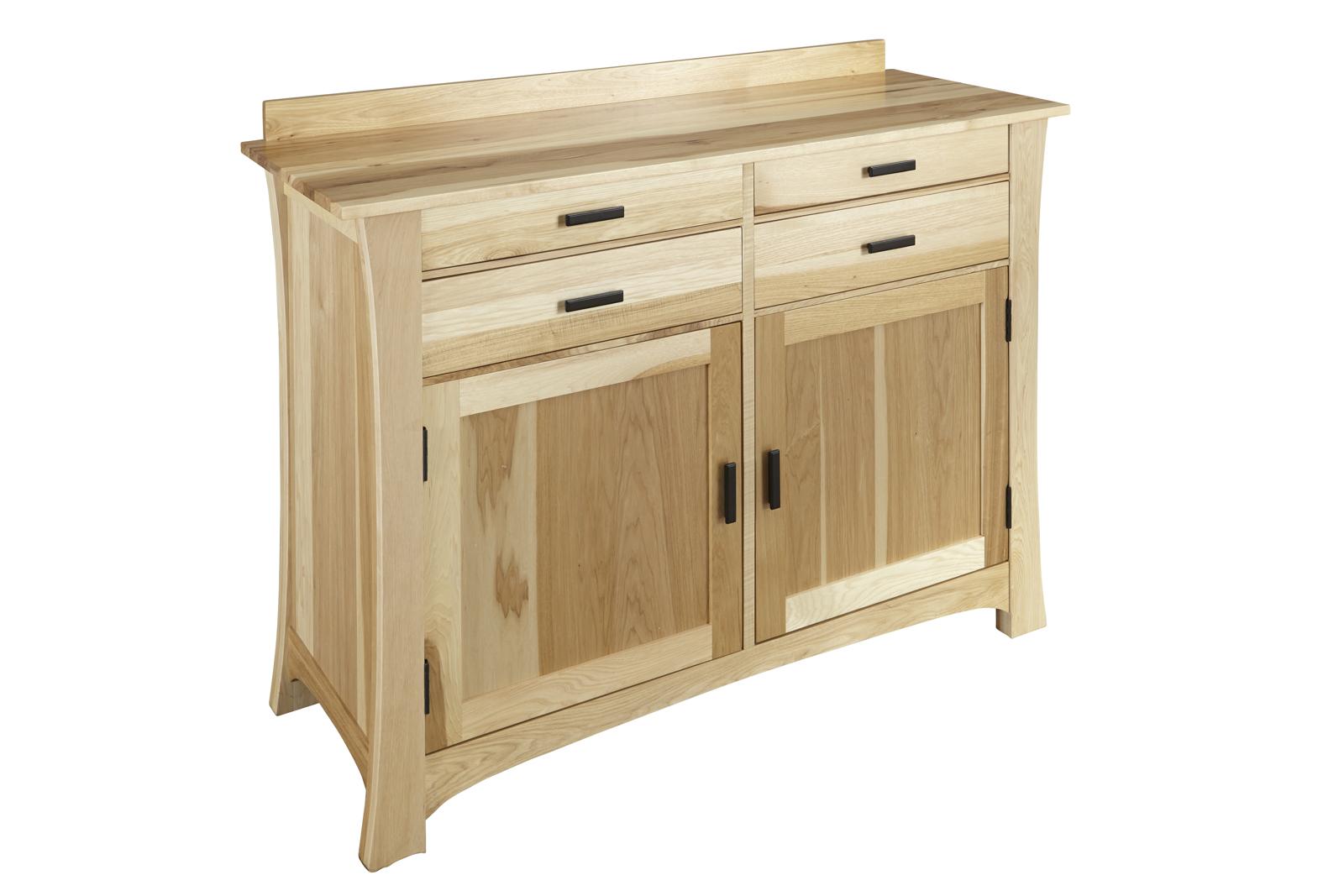 

    
2-Door Sideboard Natural Solid Hardwood CATNT9010 A-America Cattail Bungalow

