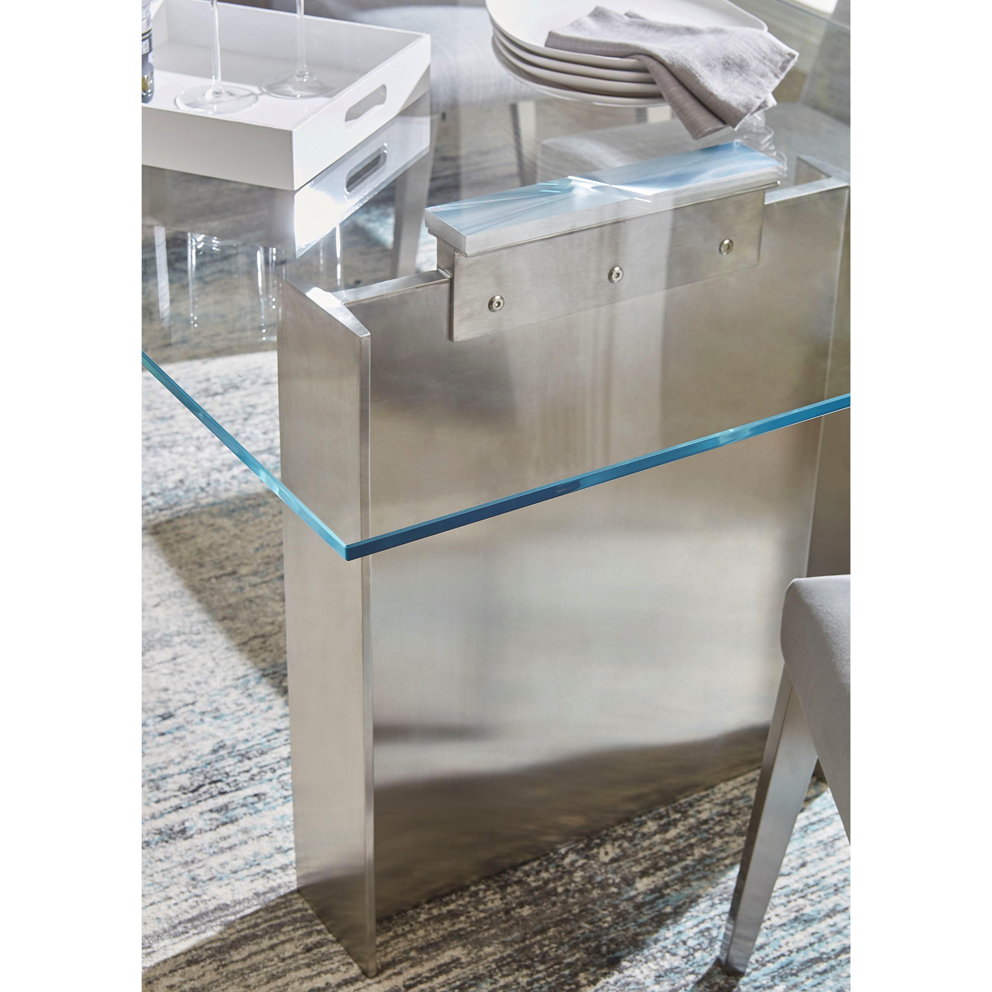 

    
5YA660-5PC Modus Furniture Dining Table Set
