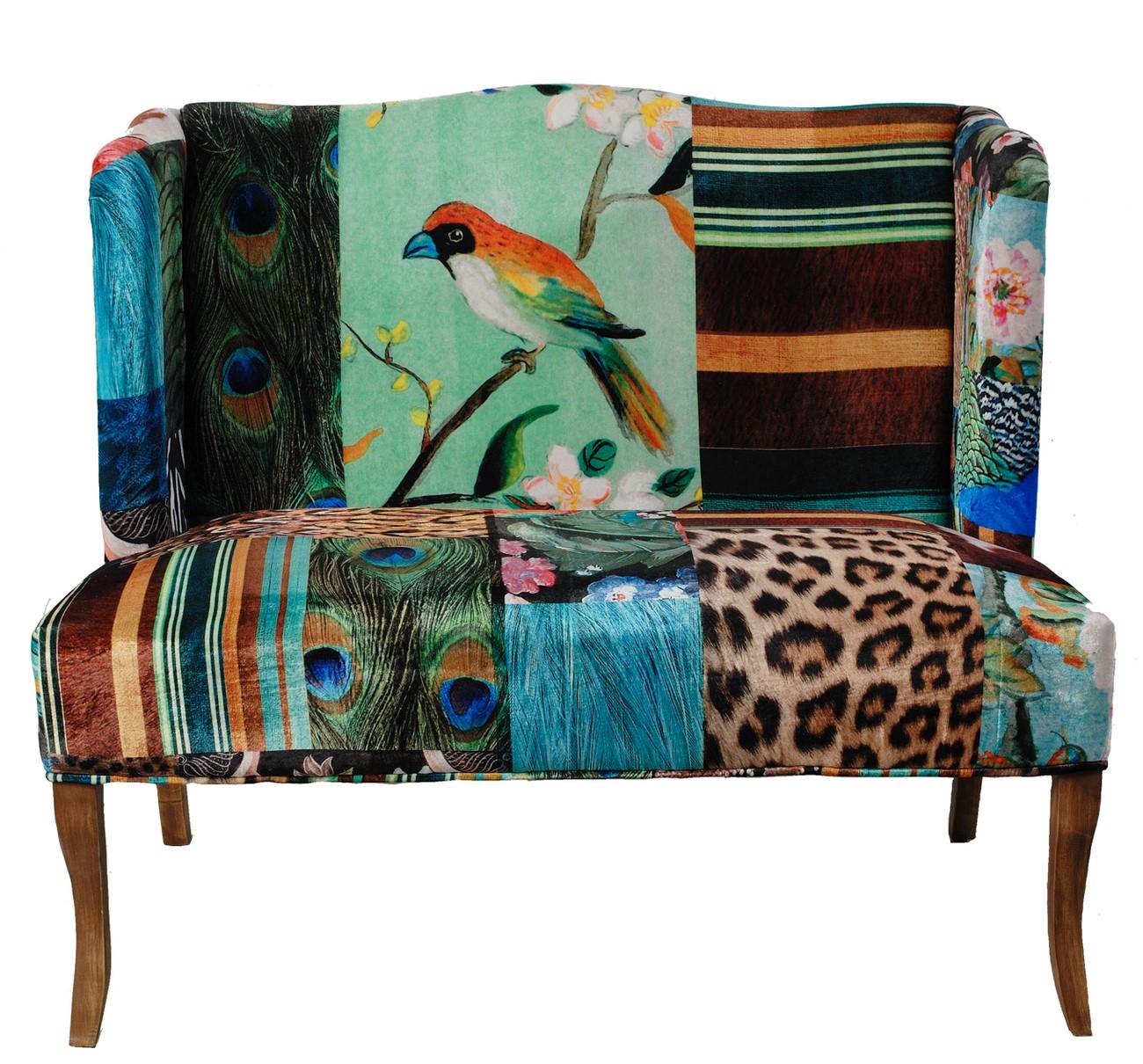 

    
A&B Home 32342-BIRD Mid-Century Vesta Bird Collage Fabric Upholstery Loveseat
