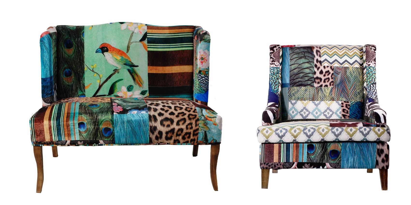 

    
A&B Home 32342-BIRD Mid-Century Vesta Bird Collage Loveseat & Accent Chair Set
