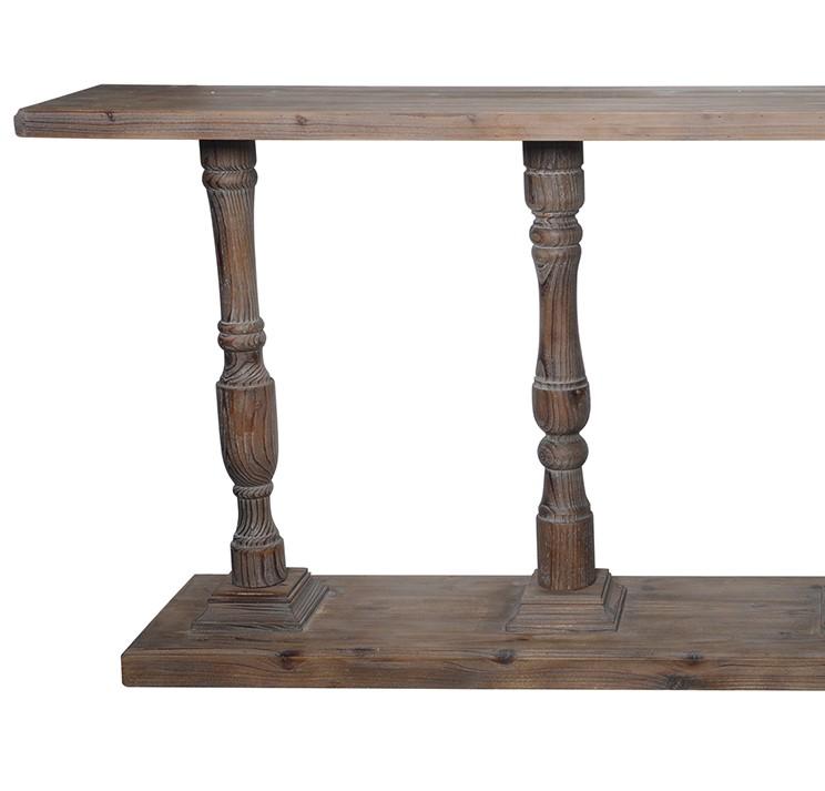 

    
A&B Home 40839 Console Table Brown 40839-CT
