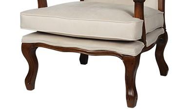

    
A&B Home 40952 Accent Chair Cherry Finish/Linen/Tan 40952-Accent Chair-Set-2
