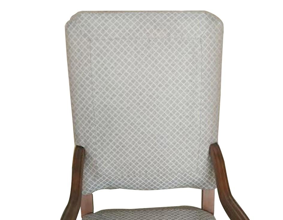 

        
A&B Home 40957 Arm Chairs Light Gray Fabric 00805845409571
