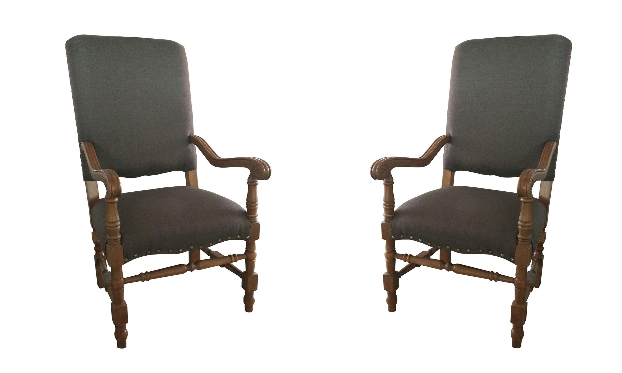 

    
A&B Home 41019 Traditional Dark Grey Fabric Upholstery Armchair (Set of 2)
