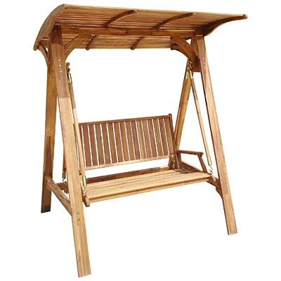 

    
A&B Home 41266 Contemporary Wood Cinnamon Brown Finish Patio Swing
