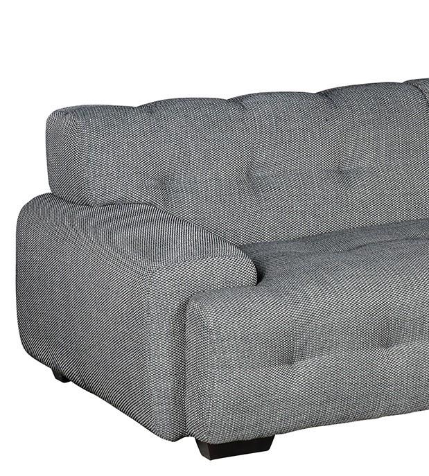 

    
A&B Home AA42352 Contemporary White and Grey Fabric Upholstery Living Room Sofa
