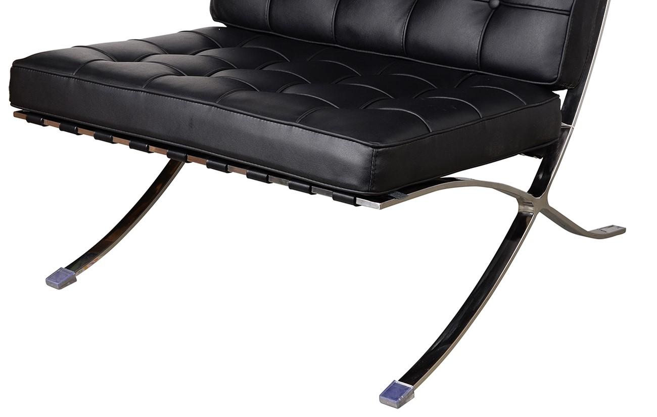 

    
A&B Home AV41037 Contemporary Black Polyurethane Upholstery Accent Chair (Set 2)
