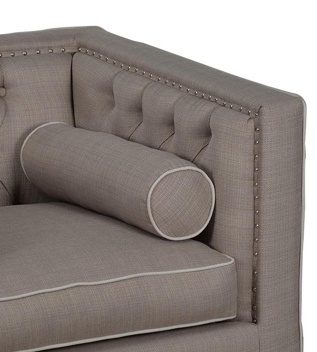 

    
A&B Home AV41902 Contemporary Dark Grey Fabric Upholstered Button Tufted Sofa
