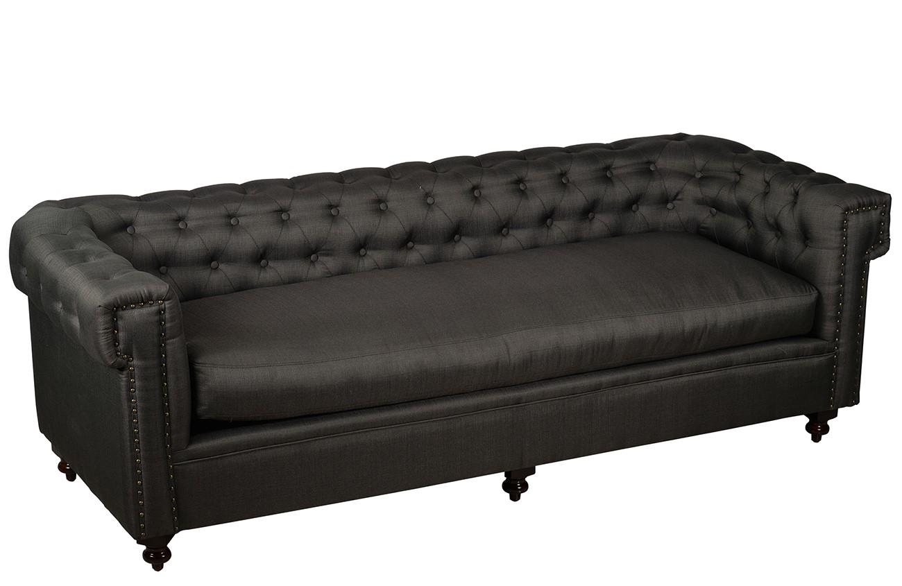 Contemporary, Modern Sofa AV41907 AV41907-Sofa in Black Fabric