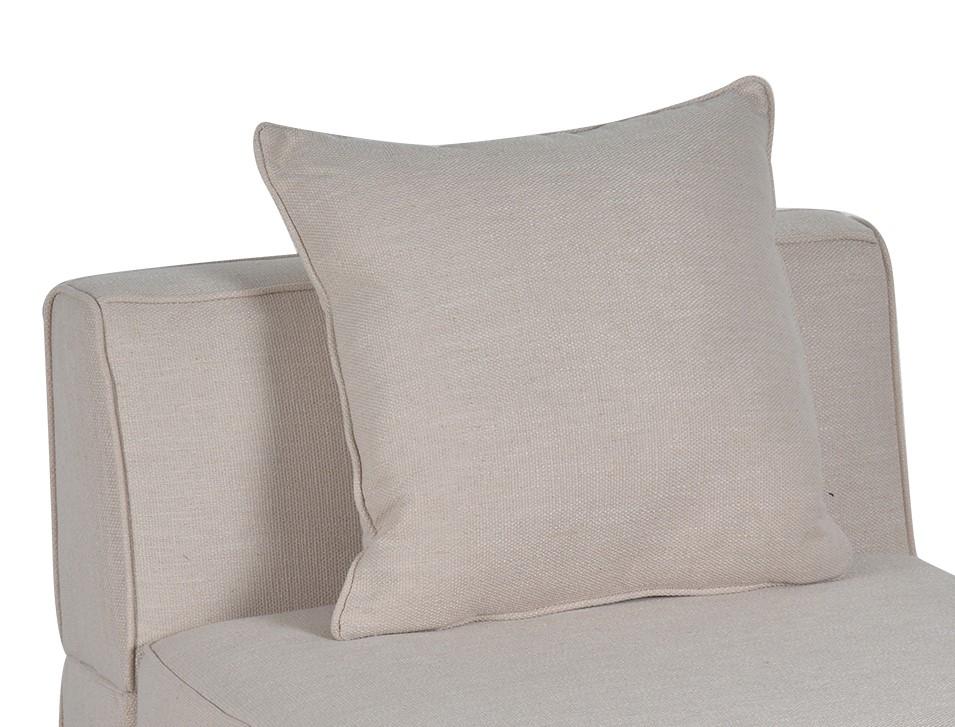 

    
A&B Home DF42360 Modern Beige Fabric Armless Sectional w/Pillow (Set of 2)
