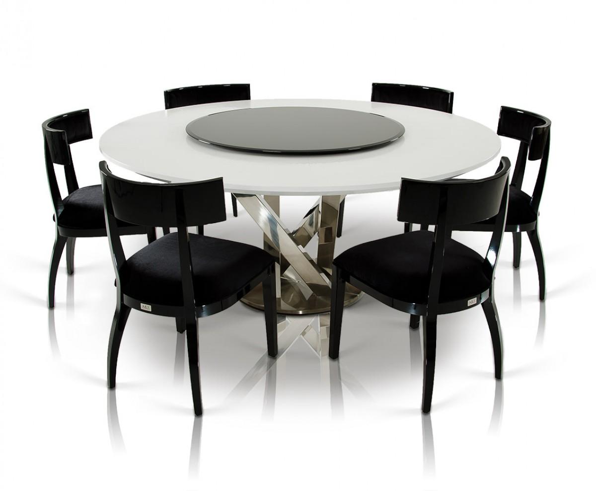 

        
VIG Furniture A&amp;X Alek Dining Chair Set Black Fabric 00840729113243

