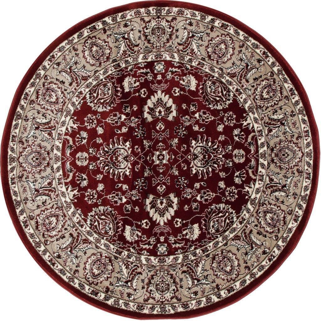 

    
Aberdeen Accustomed Red 5 ft. 3 in. Round Area Rug by Art Carpet
