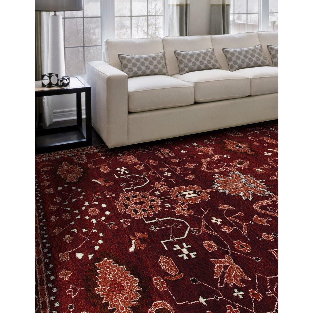 

    
Aberdeen Oasis Red 6 ft. 7 in. x 9 ft. 2 in. Area Rug by Art Carpet
