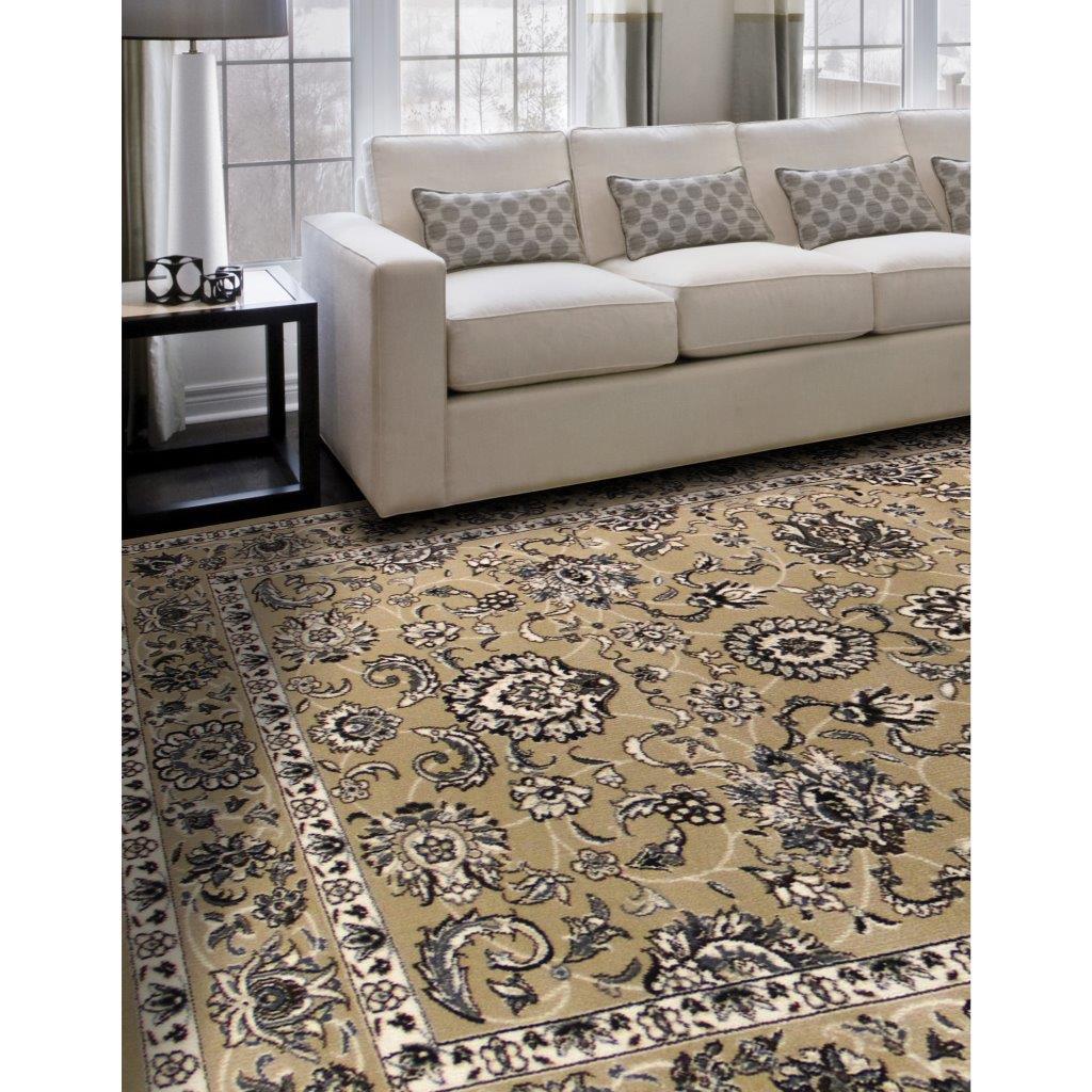 

    
Aberdeen Traditional Border Beige 5 ft. 3 in. x 7 ft. 7 in. Area Rug by Art Carpet
