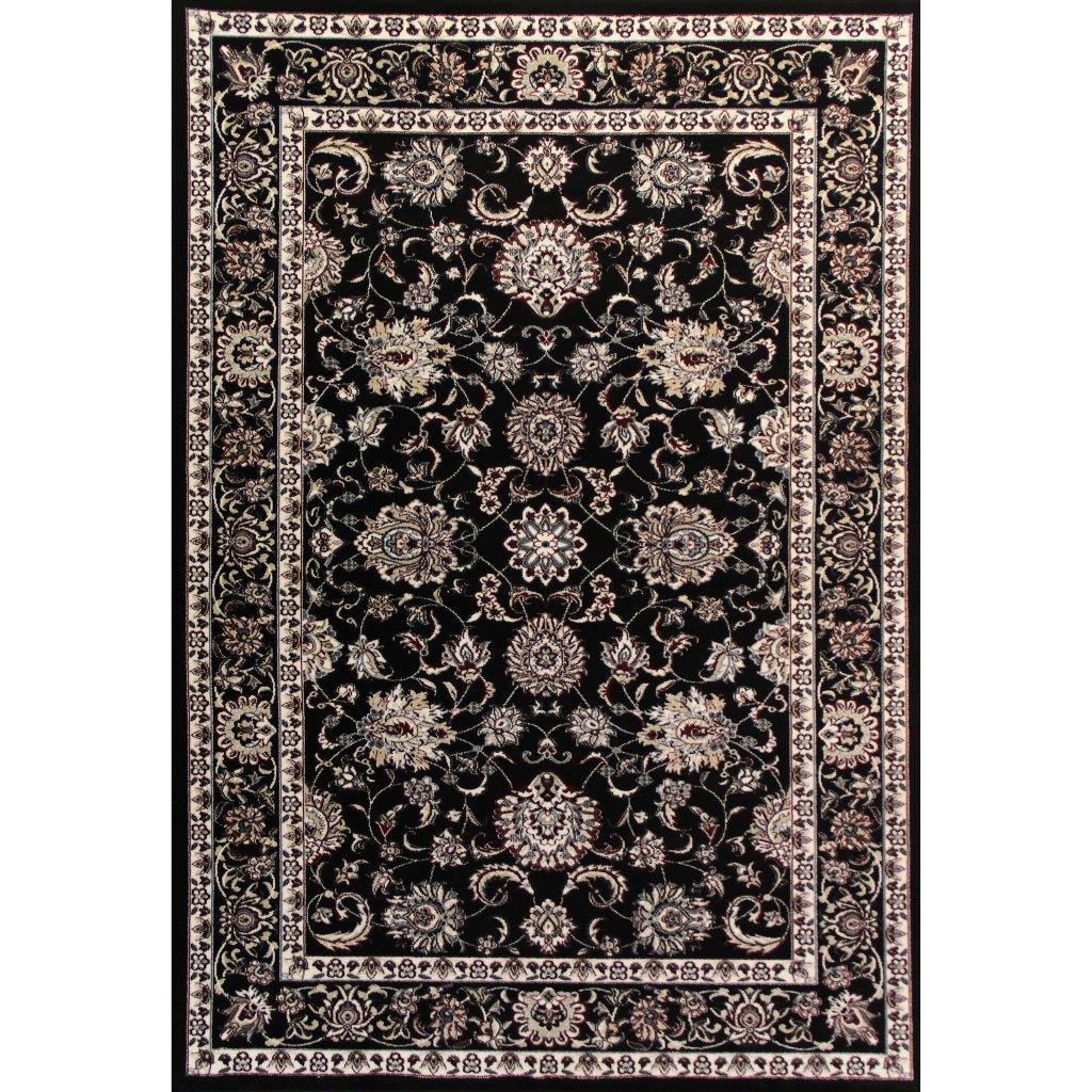 

    
Aberdeen Traditional Border Black 3 ft. 11 in. x 5 ft. 7 in. Area Rug by Art Carpet
