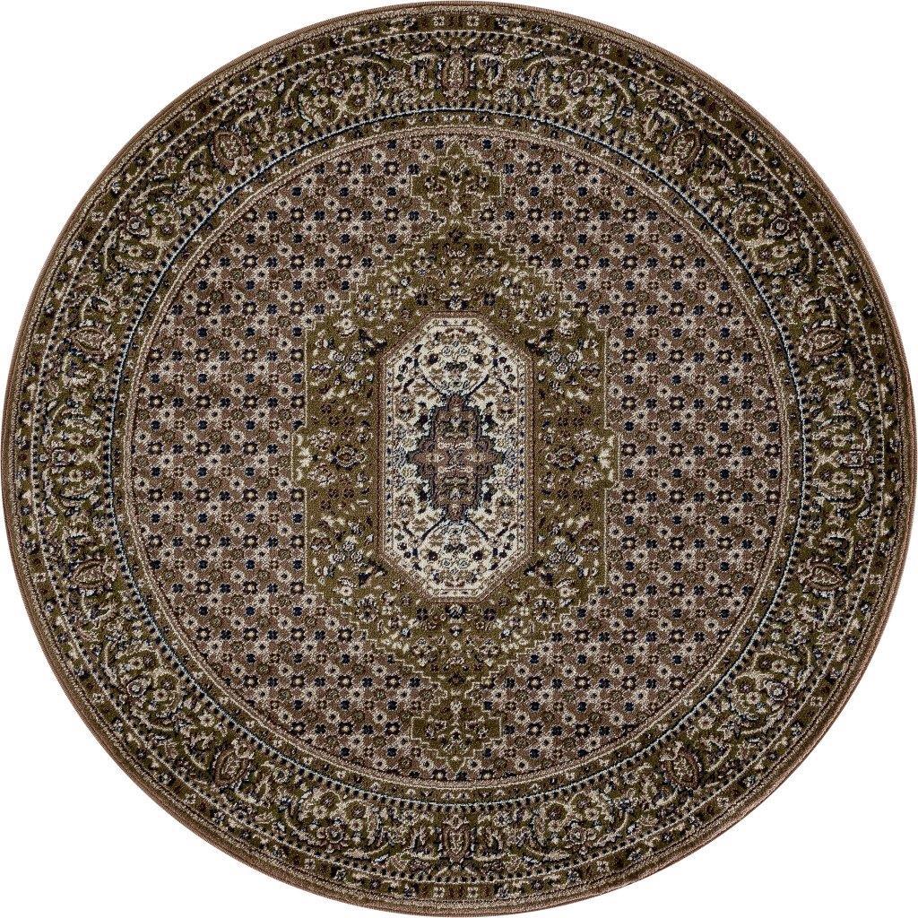 

    
Abilene Downton Brown 5 ft. 3 in. Round Area Rug by Art Carpet
