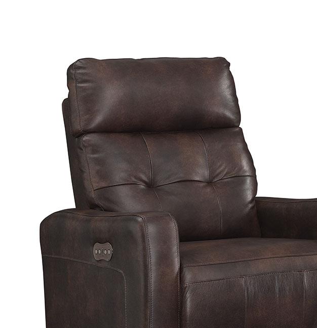 

    
AC Pacific Anna Brown Leather Match Power Reclining Chair
