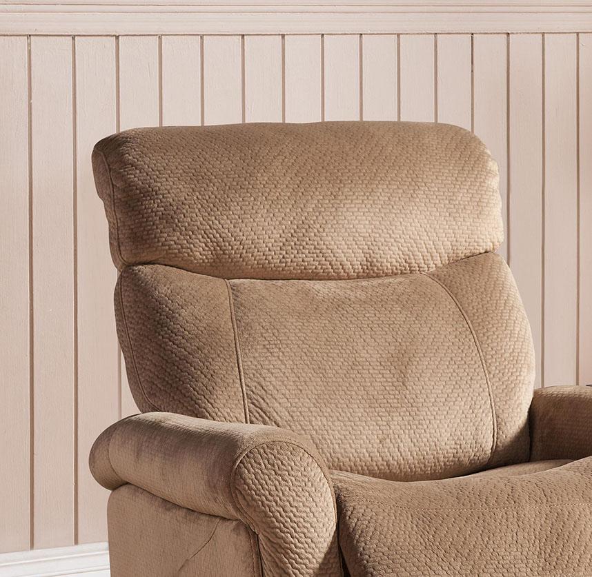 

    
AC Pacific Kyler Modern Camel Polyester Fabric Reclining Lift Chair
