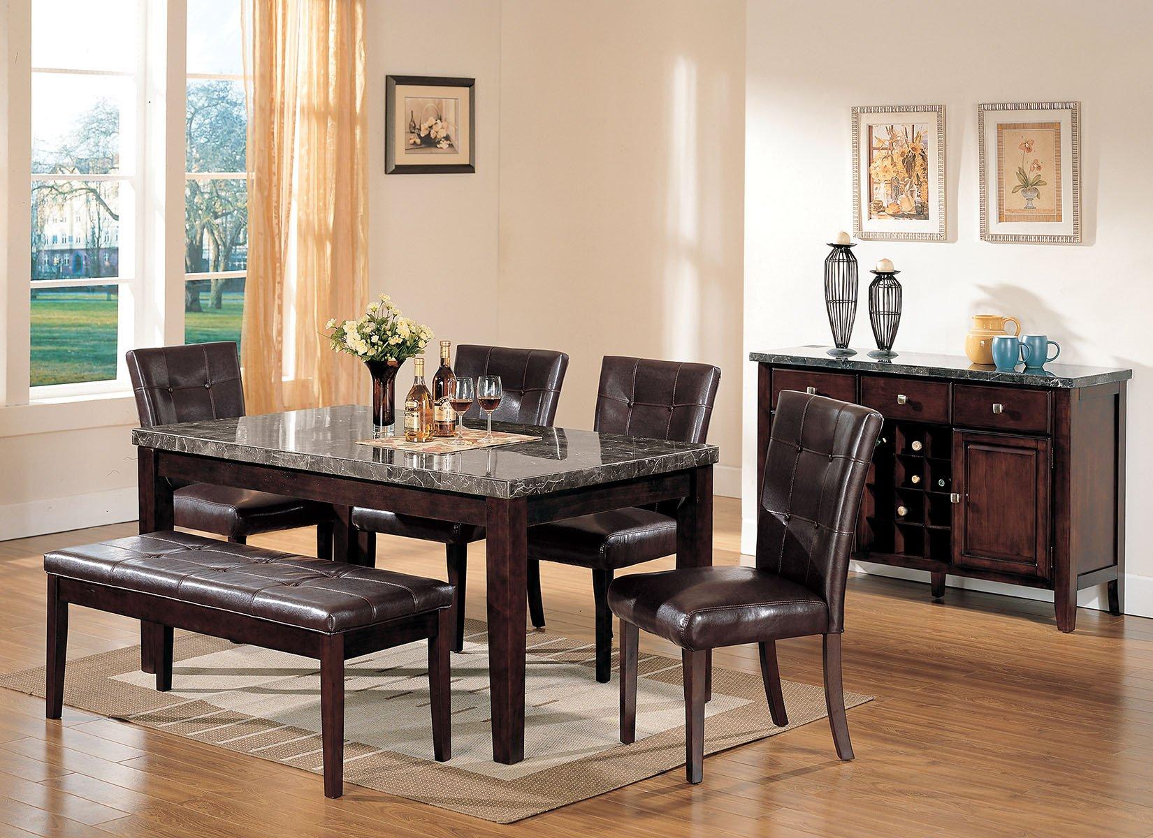 

    
Danville-07058-Set-6 Acme Furniture Dining Table Set
