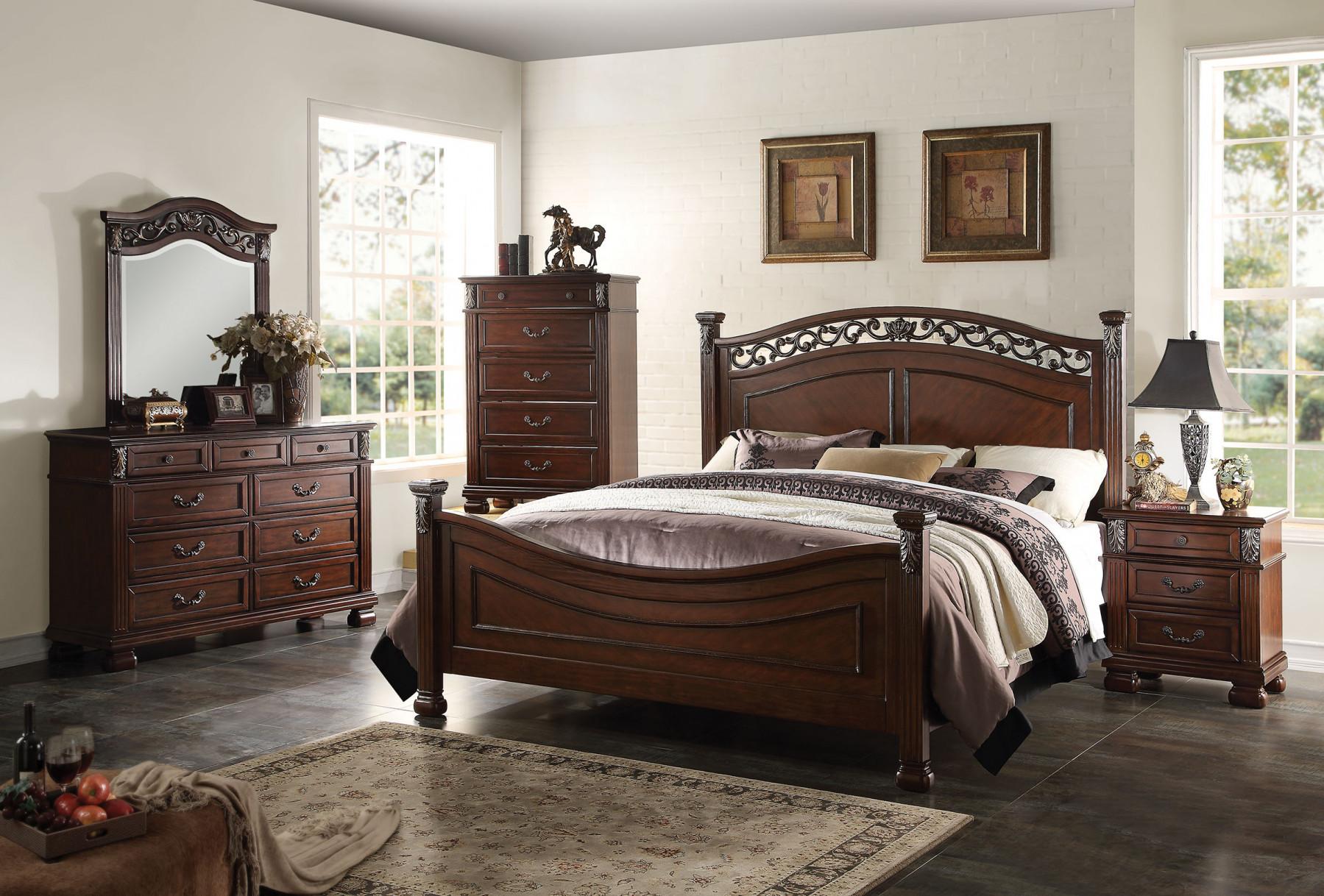 

    
Manfred-22767EK-Set-2 Acme Furniture Poster Bedroom Set
