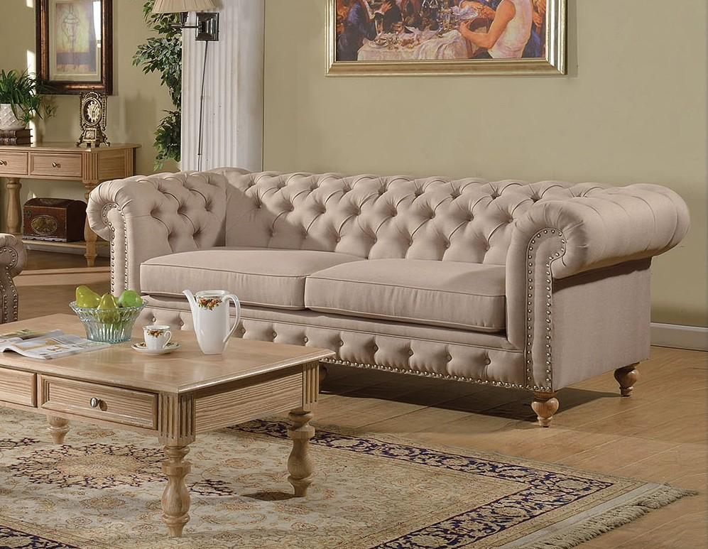 

    
Acme 51305 Shantoria Beige Linen Deep Tufted Sofa Set 3Pcs Contemporary Classic
