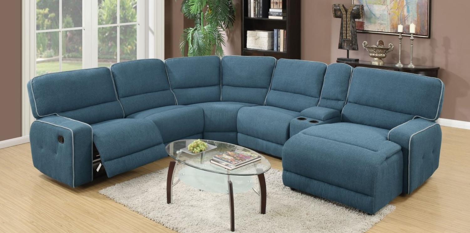

    
Acme 52595 Becker Blue Fabric Motion Home Theater Sectional Sofa Contemporary
