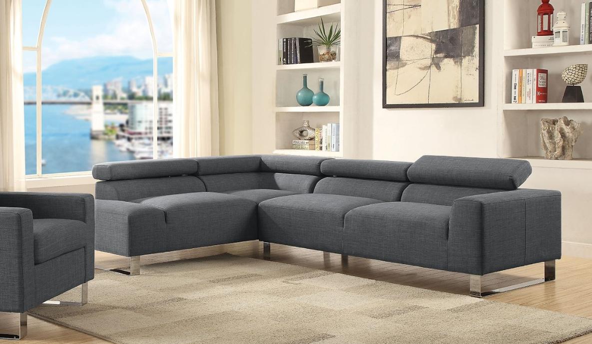 

    
Acme Furniture Horace 52890 Sectional Sofa Living Room Set Gray Horace-52890-Set-2
