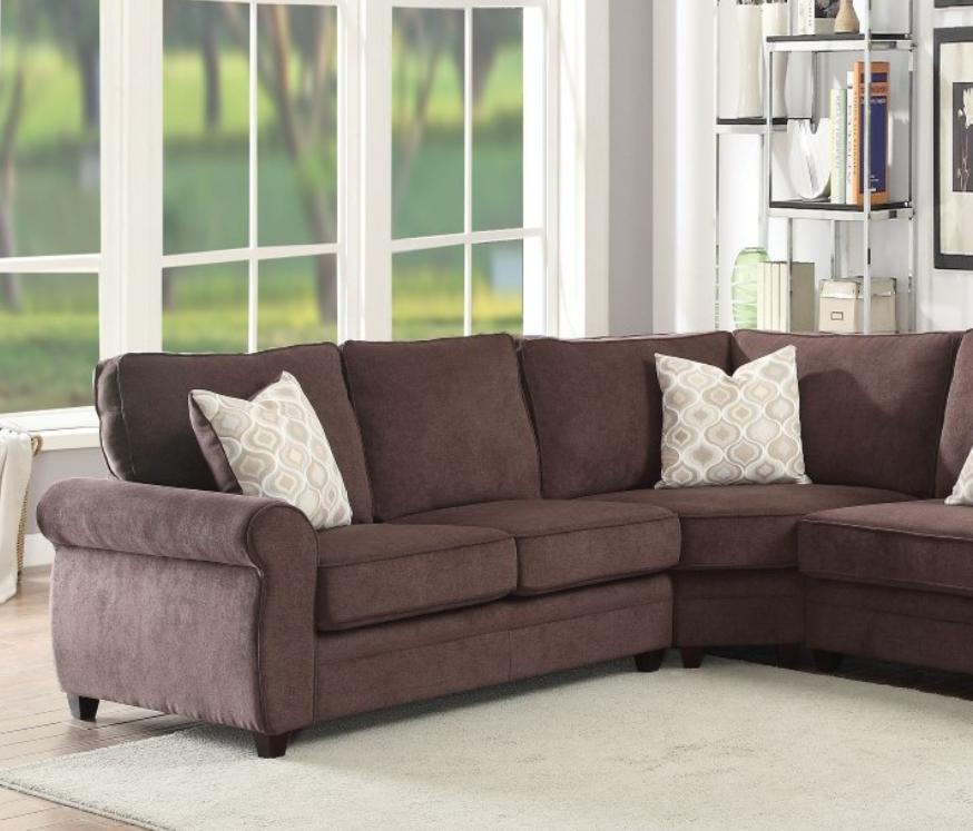 

    
Acme Furniture Randolph Sectional Sofa Bed Chocolate Randolph-53375-RHC
