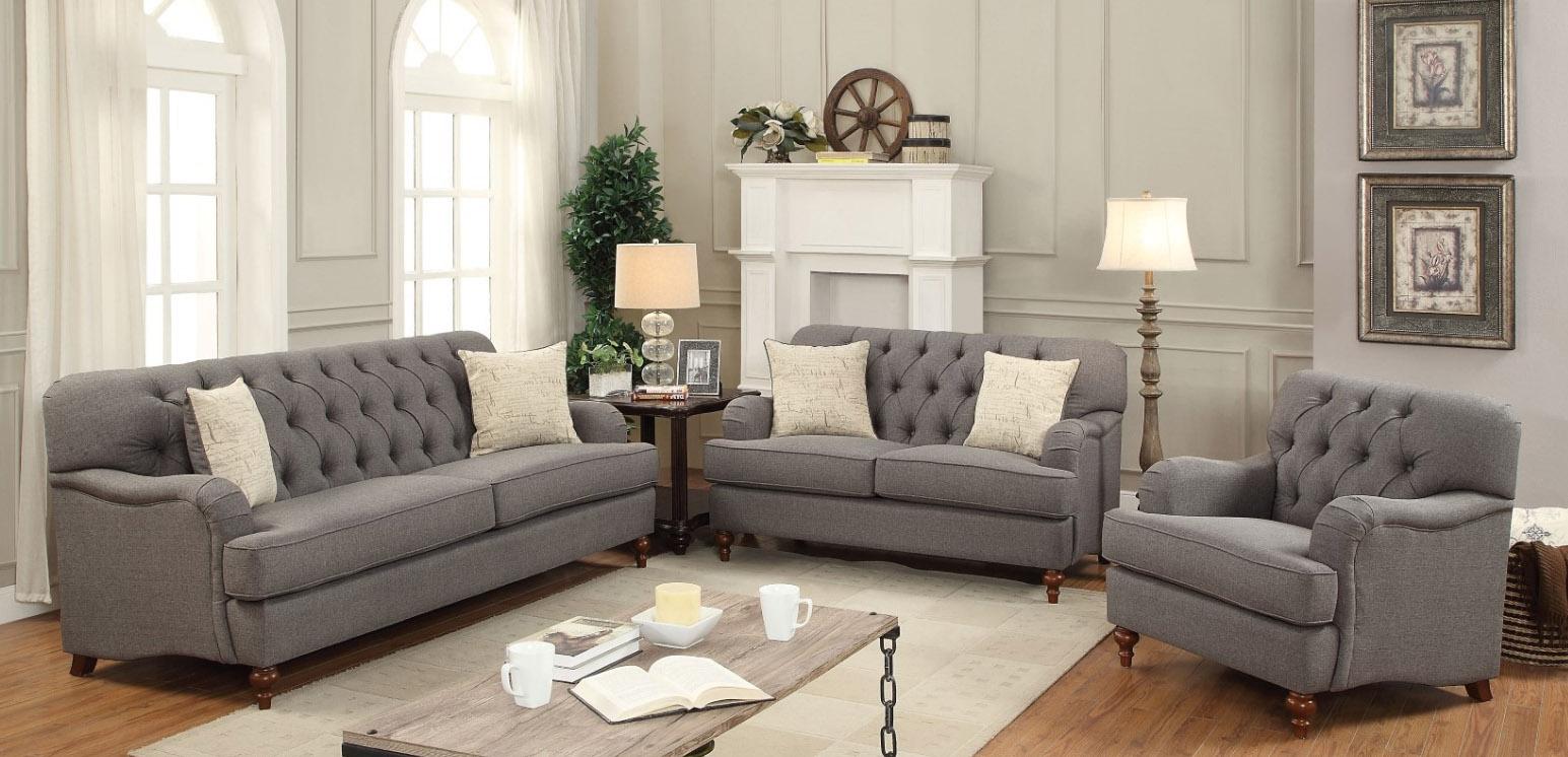 

    
Alianza 53690-Set-3 Acme Furniture Sofa Loveseat and Chair Set
