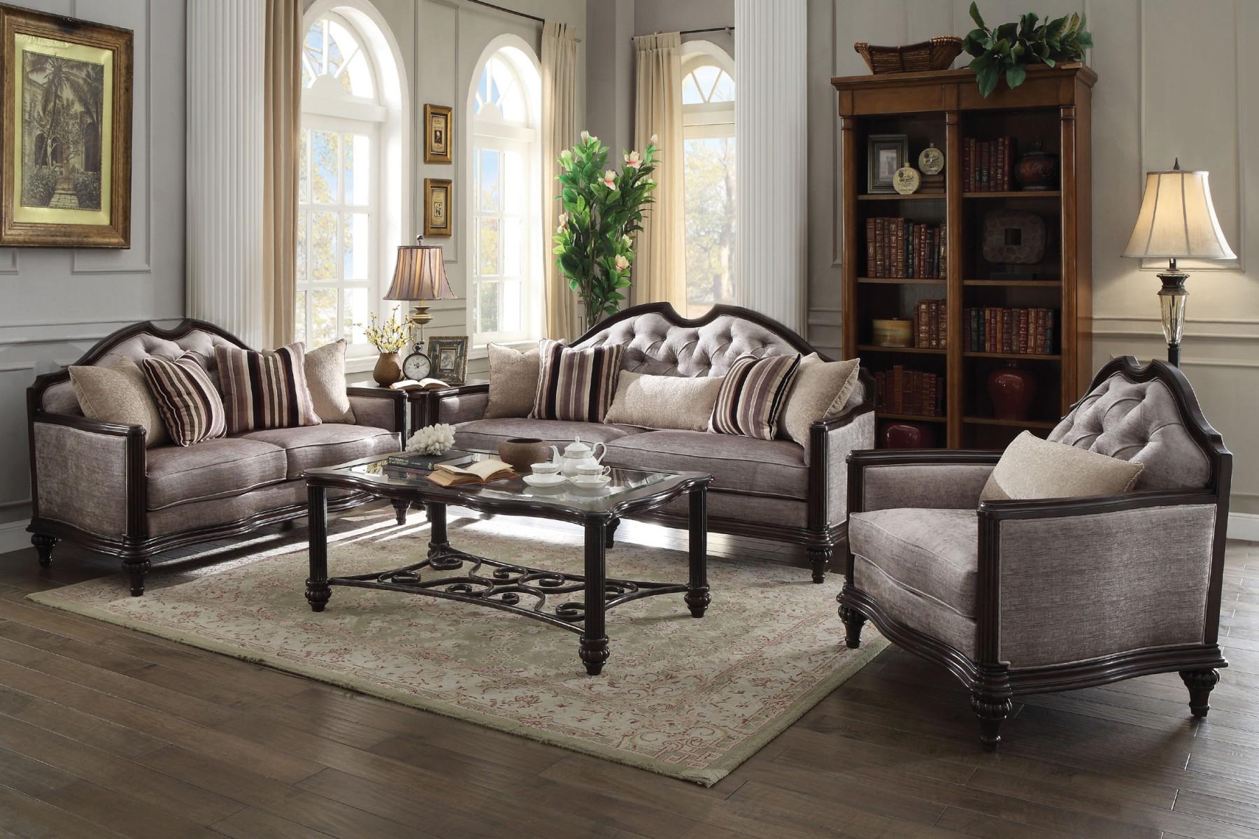 

    
Azis 53770 -Sofa Set-3 Acme Furniture 
