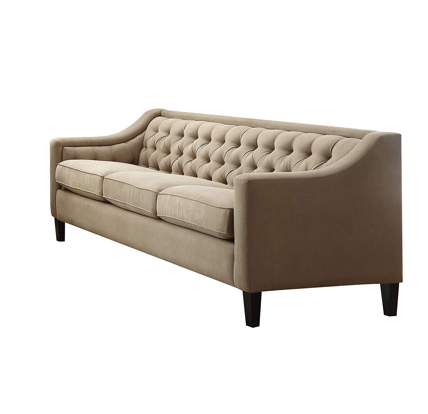 Contemporary Sofas Suzanne-54010 54010 in Beige Fabric