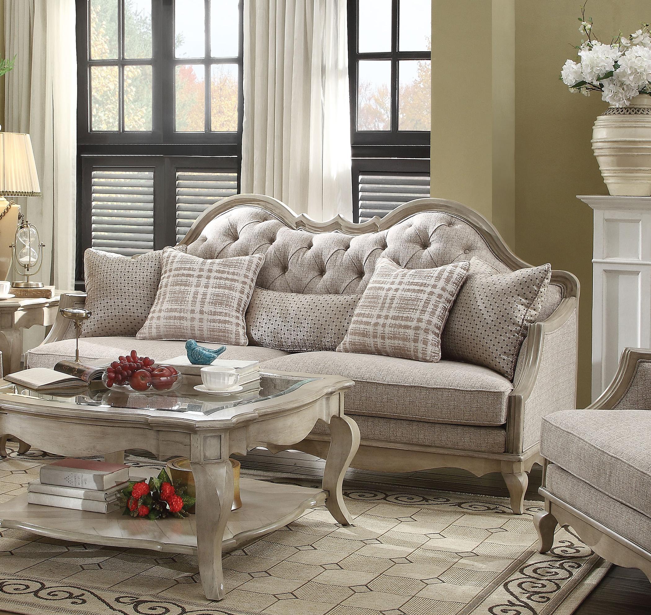 

    
Chelmsford-56050-Set-3 Beige & Antique Taupe Tufted Sofa Set 3Pcs Chelmsford-56050 Acme Traditional
