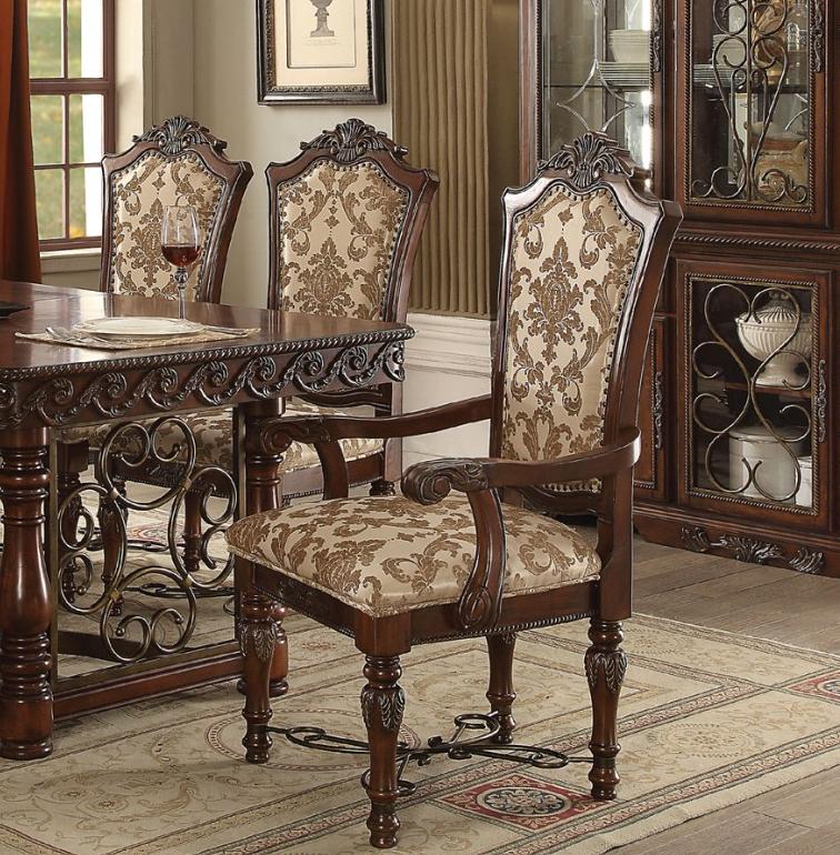 

    
Acme Furniture Wycliff Dining Table Set Cherry Acme-Wycliff-60150-Set-7
