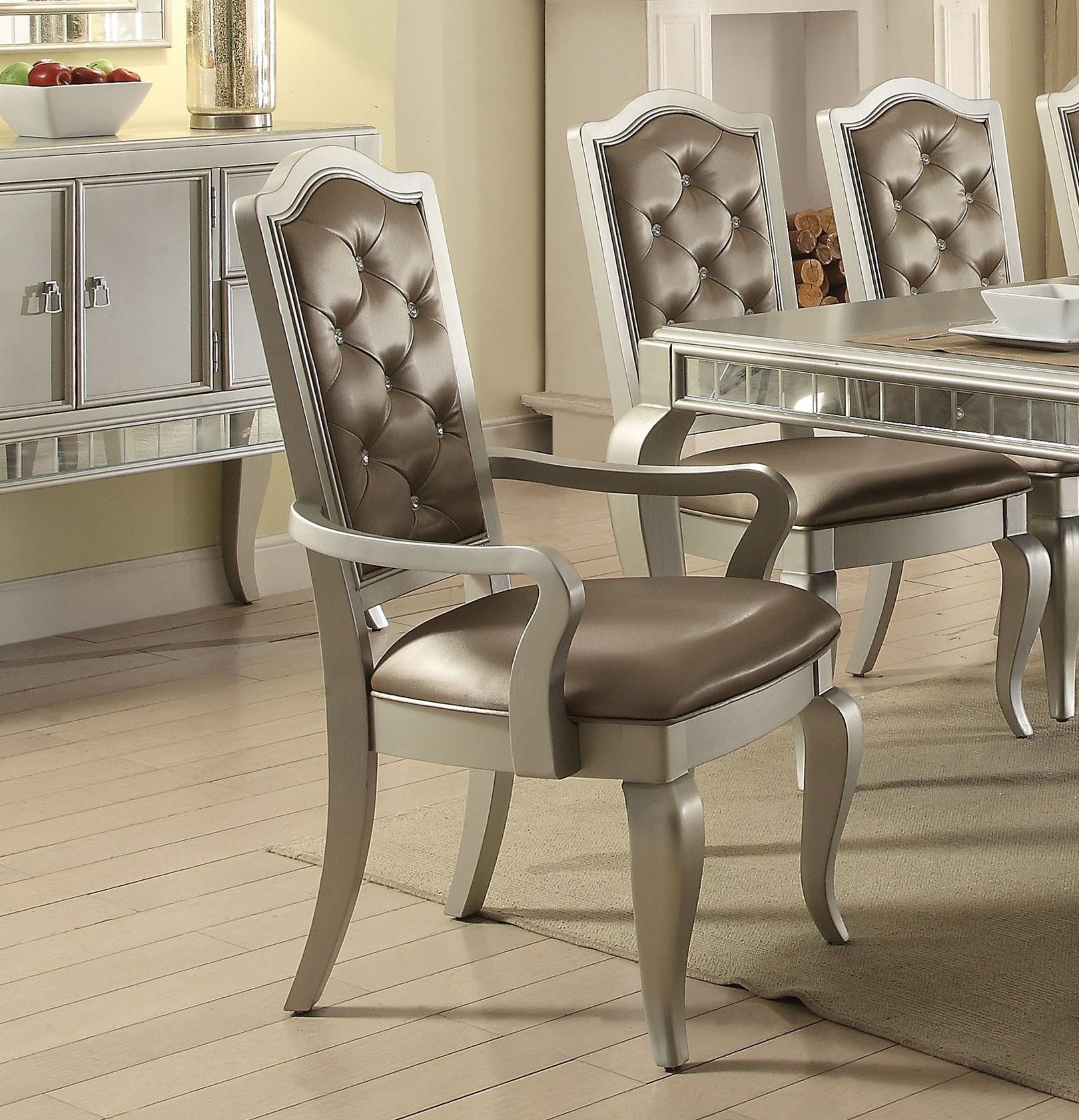 

    
Francesca-62080-Set-9 Acme Furniture Dining Table Set

