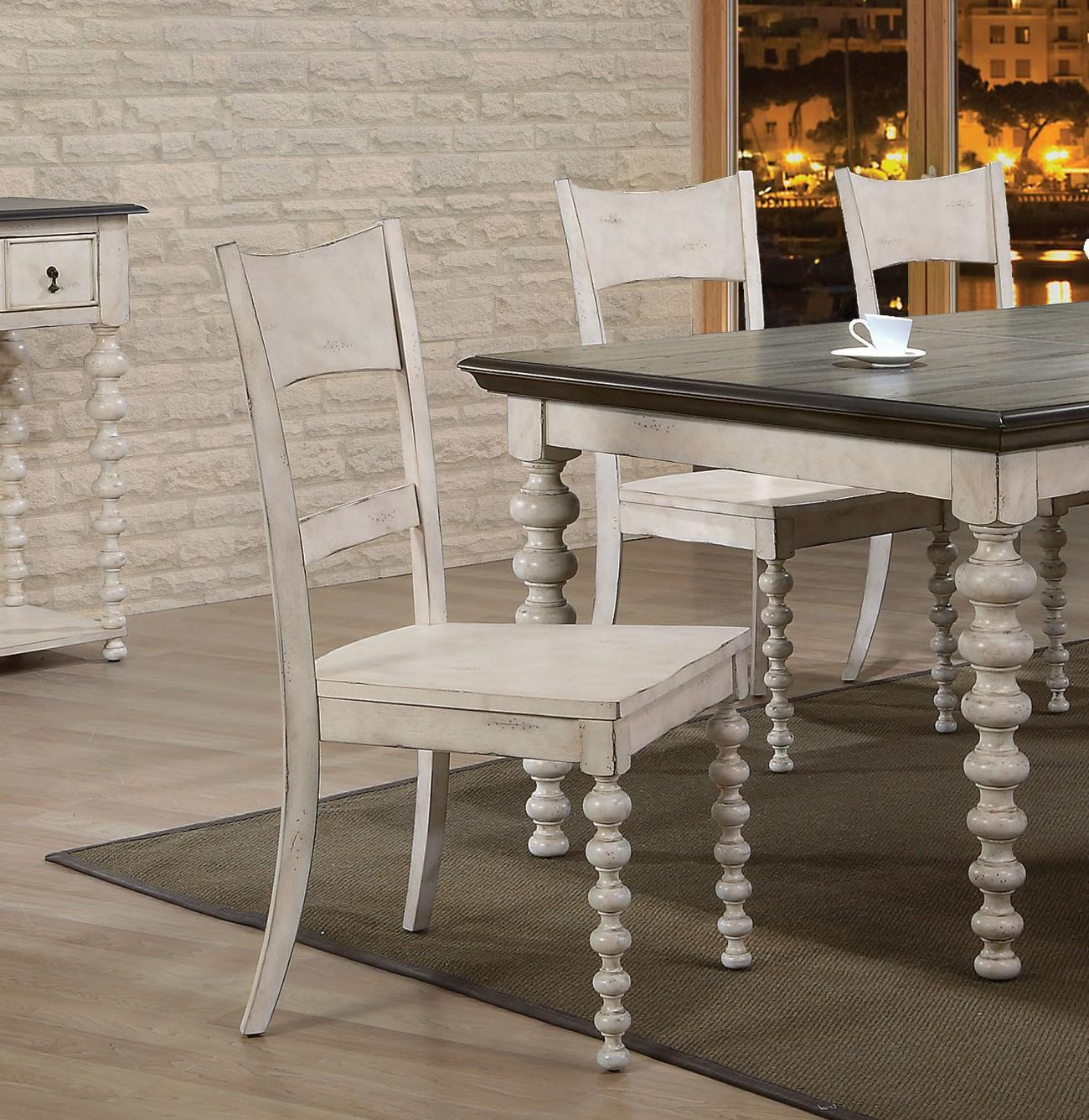 

    
Acme Furniture Coyana 66110 Dining Table Set Gray/Antique White Coyana-66110-Set-7
