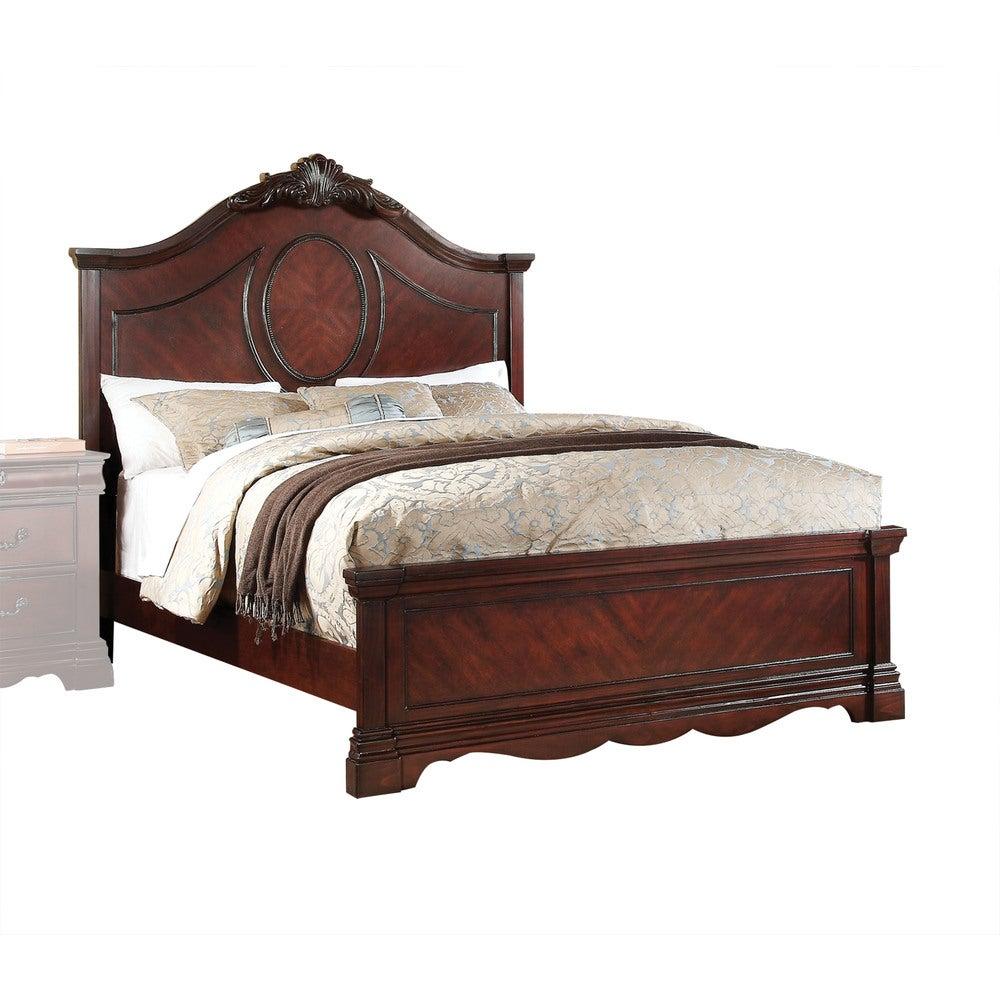 

    
Acme Furniture Estrella-20730Q Panel Bedroom Set Dark Cherry Estrella-20730Q-Set-5
