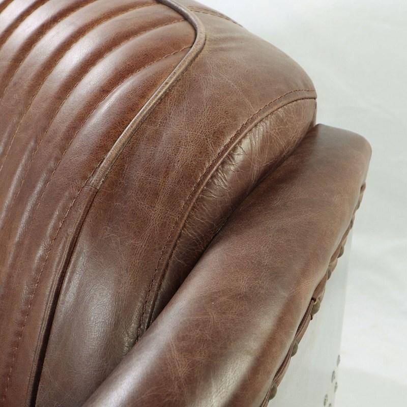 

    
 Photo  Industrial Vintage Brown Top Grain Leather Sofa Set 3Pcs Acme Brancaster
