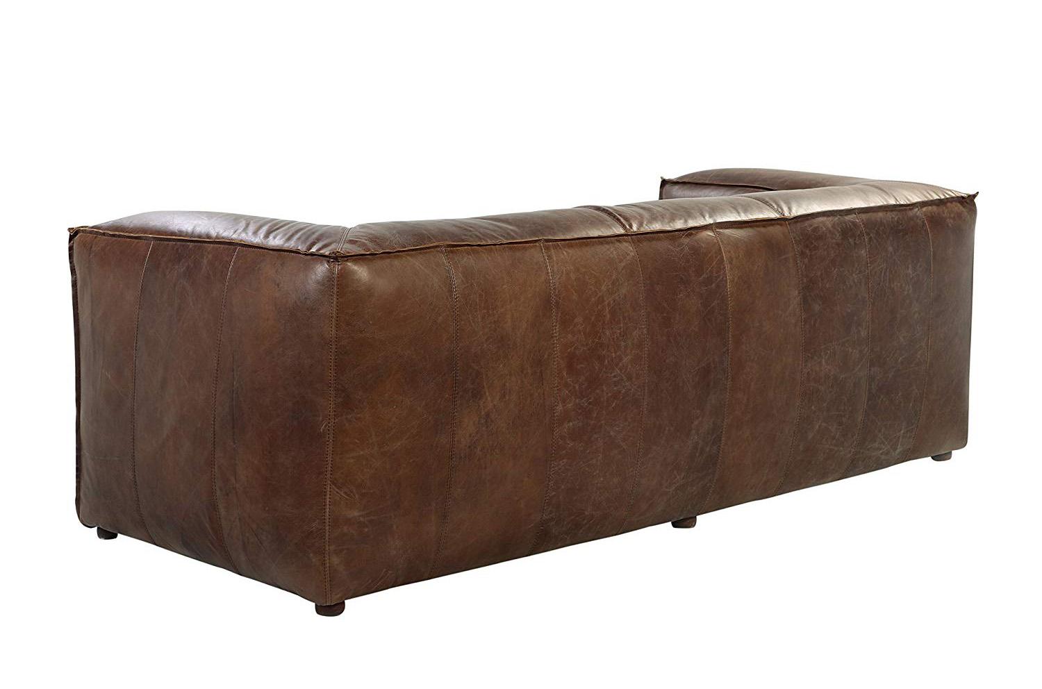 

        
Acme Furniture Brancaster-53545 - 53546 Sofa and Loveseat Set Brown Geniune Leather 0840412044465
