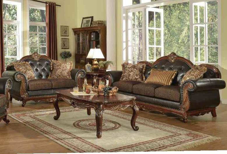 

    
Acme Furniture DOROTHEA 51590 Sofa and Loveseat Set Brown 51590 - SET-2
