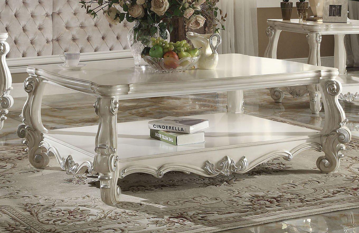 

    
Acme Furniture 82123 Versailles Coffee Table Bone/White 82123-3PC
