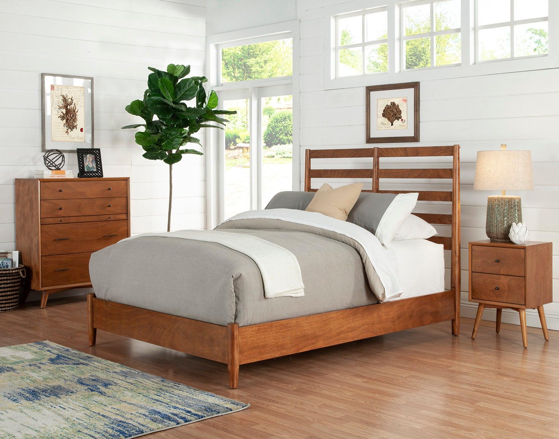 Alpine Furniture Flynn Platform Bedroom Set